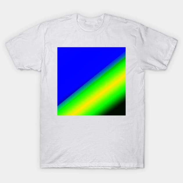 blue green abstract texture background pattern T-Shirt by Artistic_st